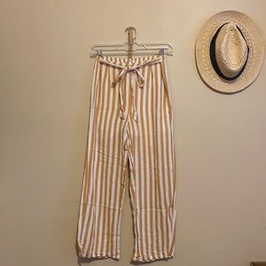 Pacsun Lottie Moss Striped Loose Trousers